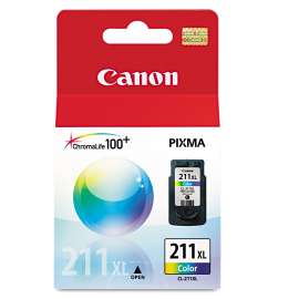 2975B001 (CL-211XL) High-Yield Ink, 349 Page-Yield, Tri-Color