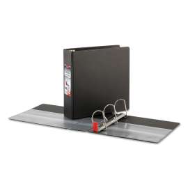 Premier Easy Open Locking Slant-D Ring Binders, 3 Rings, 3" Capacity, 11 x 8.5, Black