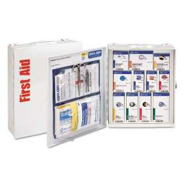 ANSI 2015 SmartCompliance General Business First Aid Station Class A, No Meds, 25 People, 94 Pieces, Metal Case