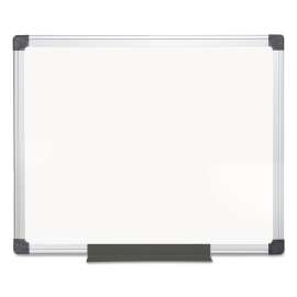 Value Melamine Dry Erase Board, 24 x 36, White Surface, Silver Aluminum Frame