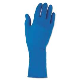 G29 Solvent Resistant Gloves, 295 mm Length, 2X-Large/Size 11, Blue, 500/Carton