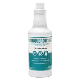 Bio Conqueror 105 Enzymatic Odor Counteractant Concentrate, Cucumber Melon, 1 Qt Bottle, 12/carton
