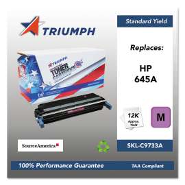 751000nsh0197 Remanufactured C9733a (645a) Toner, 12,000 Page-Yield, Magenta