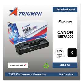 751000nsh0129 Remanufactured 1557a002ba (fx-3) Toner, 2,700 Page-Yield, Black