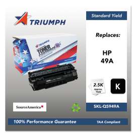 751000nsh0357 Remanufactured Q5949a (49a) Toner, 2,500 Page-Yield, Black