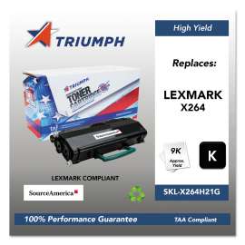 751000nsh1300 Remanufactured X264h11g High-Yield Toner, 9,000 Page-Yield, Black