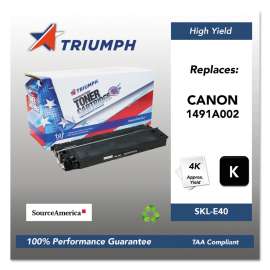 751000nsh0135 Remanufactured 1491a002aa (e40) High-Yield Toner, 4,000 Page-Yield, Black