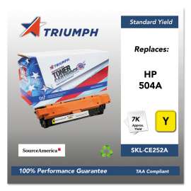 751000nsh0981 Remanufactured Ce252a (504a) Toner, 7,000 Page-Yield, Yellow