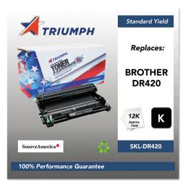 751000nsh1320 Remanufactured Dr420 Drum Unit, 12,000 Page-Yield, Black
