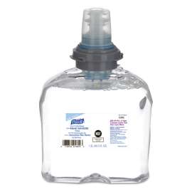 Advanced E-3 Rated Foam Hand Sanitizer, 1,200 mL Refill, Fragrance-Free, 2/Carton