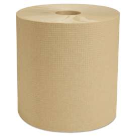 Select Hardwound Roll Towels, 7.88" x 800 ft, Natural, 6/Carton