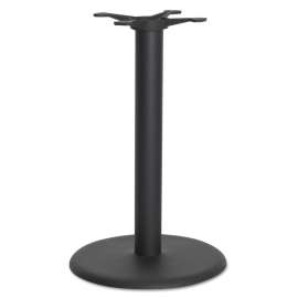 SmartStock Cutlery Dispenser, Stand, 18.25" Diameter x 42h, Metal, Black