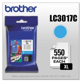 LC3017C Innobella High-Yield Ink, 550 Page-Yield, Cyan