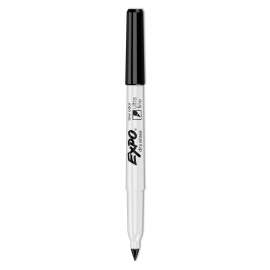 Low-Odor Dry Erase Marker Office Value Pack, Extra-Fine Needle Tip, Black, 36/Pack