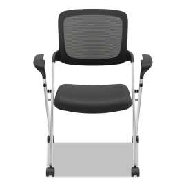 HON Torch Mesh Mid-Back Task Chair, Supports up to 250 lbs., Black Seat/Black Back, Black Base
