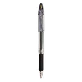 Jimnie Gel Pen Value Pack, Stick, Medium 0.7 mm, Black Ink, Smoke Barrel, 24/Box