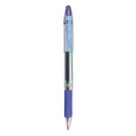 Jimnie Gel Pen, Stick, Medium 0.7 mm, Blue Ink, Smoke Barrel, 12/Pack