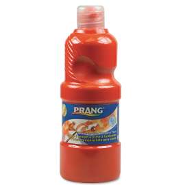 Washable Paint, Orange, 16 oz Dispenser-Cap Bottle