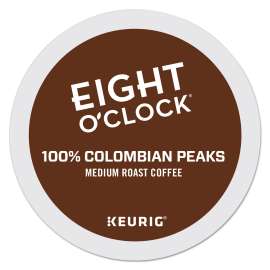 Eight O'Clock Colombian Peaks Coffee K-Cups (24/Box)