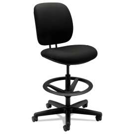 HON Convergence Mid-Back Task Chair, Swivel-Tilt, Supports Up to 275 lb, 15.75" to 20.13" Seat Height, Black