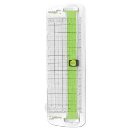 CarboTitanium Personal Trimmer, 10 Sheets, 12" Cut Length, Plastic Base, 6.88 x 12