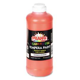 Ready-to-Use Tempera Paint, Orange, 16 oz Dispenser-Cap Bottle