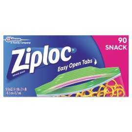 SC Johnson Ziploc Snack Size Storage Bags