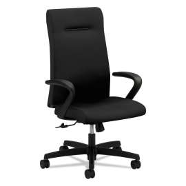 HON Ignition Series Mesh Low-Back Task Stool, Supports Up to 300 lb, 24" to 33" Seat Height, Black