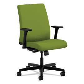 HON Network Mid-Back Task Chair, Supports Up to 250 lb, 18.3" to 22.8" Seat Height, Black