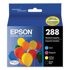 T288120-BCS DURABrite Ultra Ink, Black/Cyan/Magenta/Yellow
