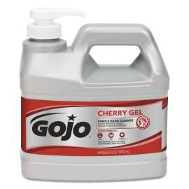 GOJO 2356-04 Hand Cleaner, Gel, Red, Cherry, 0.5 gal Bottle