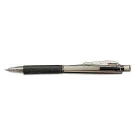 Wow! Pencils, 0.7 mm, HB (#2.5), Black Lead, Black Barrel, Dozen
