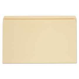 Top Tab File Folders, Straight Tabs, Legal Size, 0.75" Expansion, Manila, 100/Box