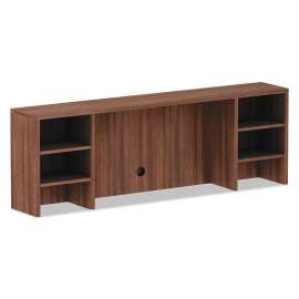 Alera - Valencia Series Modern Walnut Organizer Hutch