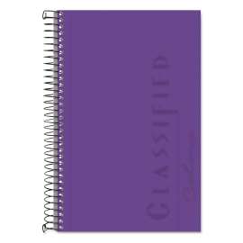 Color Notebooks, 1 Subject, Narrow Rule, Orchid Cover, 8.5 x 5.5, 100 Orchid Sheets