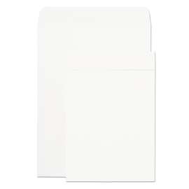 Catalog Envelope, 24 lb Bond Weight Paper, #10 1/2, Square Flap, Gummed Closure, 9 x 12, White, 250/Box