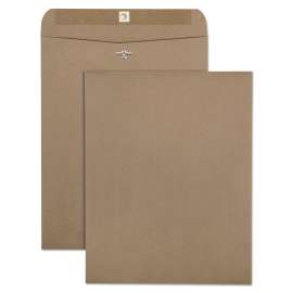 Recycled Brown Kraft Clasp Envelope, #97, Square Flap, Clasp/Gummed Closure, 10 x 13, Brown Kraft, 100/Box