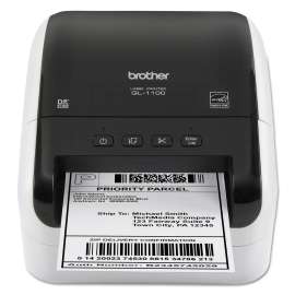 QL-1100 Wide Format Professional Label Printer, 69 Labels/min Print Speed, 6.7 x 8.7 x 5.9