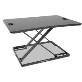 Alera - AdaptivErgo Black Sit-Stand Lifting Workstation