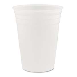 Conex Translucent Plastic Cold Cups, 16 oz, 50/Sleeve, 20 Sleeves/Carton