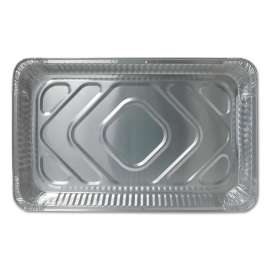 Aluminum Steam Table Pans, Full-Size Medium228 oz., 2.19" Deep, 12.81 x 20.75, 50/Carton