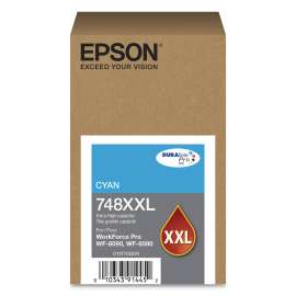 T748XXL220 (748XXL) DURABrite Pro Extra High-Yield Ink, 7000 Page-Yield, Cyan