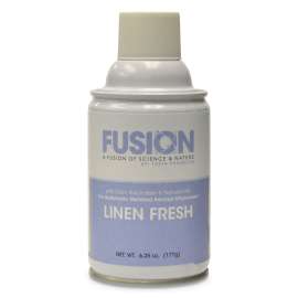 Fusion Metered Aerosols, Linen Fresh, 6.25 oz, 12/Carton