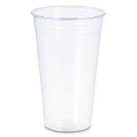 Conex Clear Cold Cups, 24 oz, 50/Bag, 12 Bags/Carton