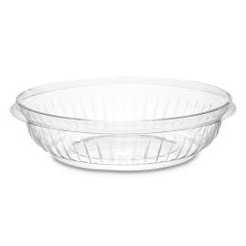 PresentaBowls Clear Bowls, 8 oz, 5.3 Diameter x 1.4 h, Clear, Plastic, 504/Carton