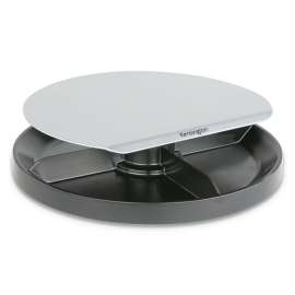 Spin2 Monitor Stand with SmartFit, 14" x 14" x 2.25" to 3.25", Gray