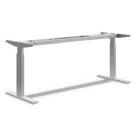 HON Huddle Multipurpose Rectangular Top, 60w x 30d, Silver Mesh/Black