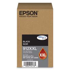 T912XXL120 (912XXL) DURABrite Pro Extra High-Yield Ink, 11500 Page-Yield, Black