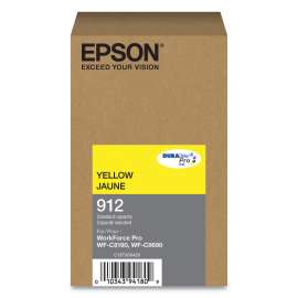 T912420 (912) DURABrite Pro Ink, 1700 Page-Yield, Yellow