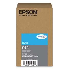 T912220 (912) DURABrite Pro Ink, 1700 Page-Yield, Cyan